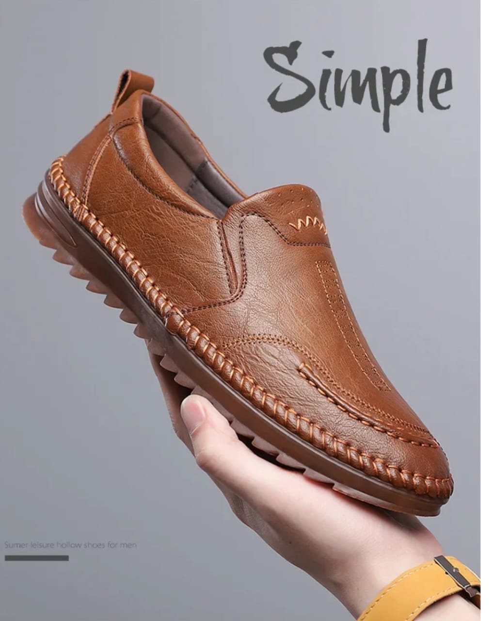 SIZE 44 BROWN STAR LOAFER = #60,000