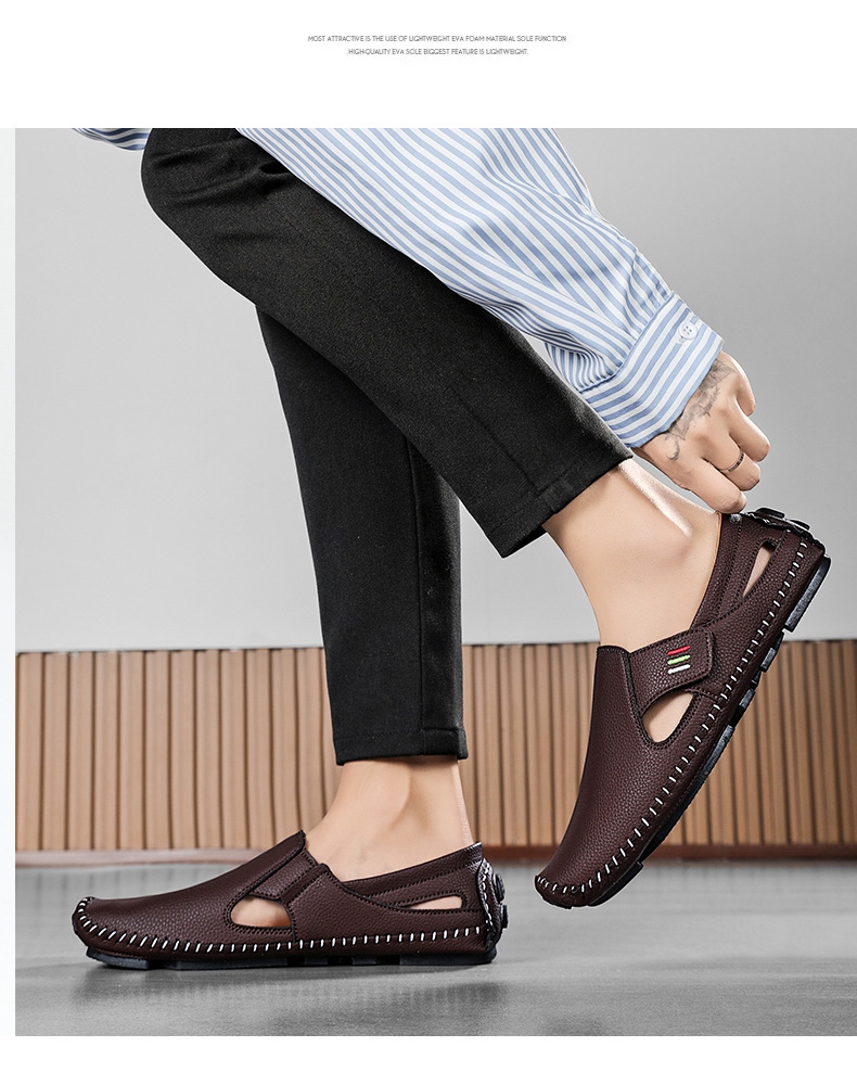 SIZE 48 BROWN PENNY LOAFER= #75,000