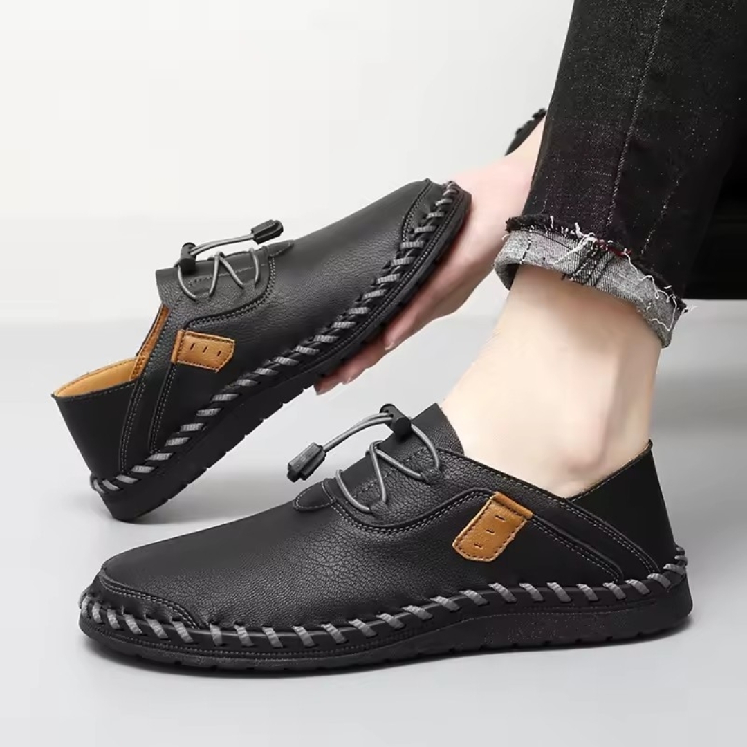 SIZE 48 BLACK MOCCASIN SHOE= #81,000